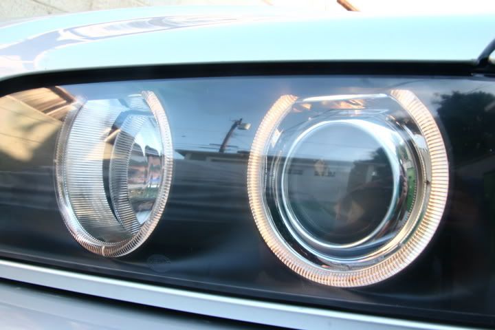 Bmw headlight sanding