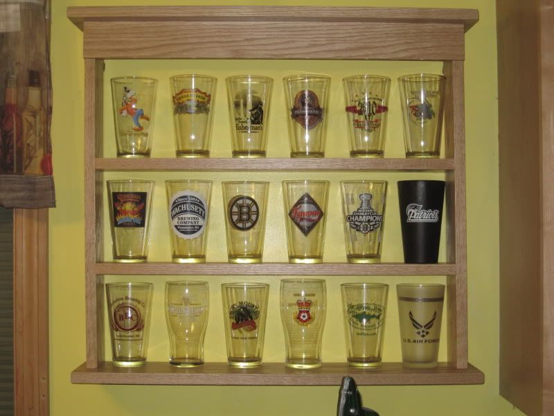 New Pint Glass Display Case Home Brew Forums 4782