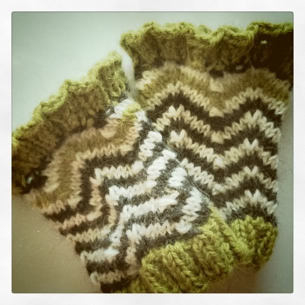 Knit,wrist warmers