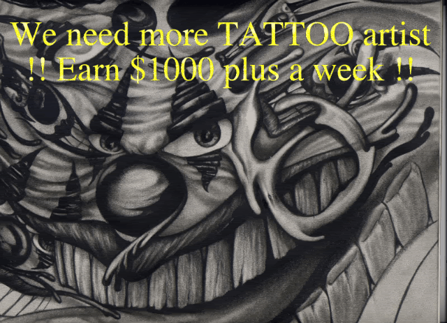THIS WAY YOU WILL BE UPDATED WITH OUR SHOP DEALS AND FREE TATTOO PARTIES.