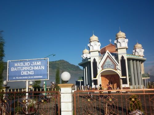 Masjid Jami Baiturrohman Dieng Masjid Jami Baiturrohman Dieng