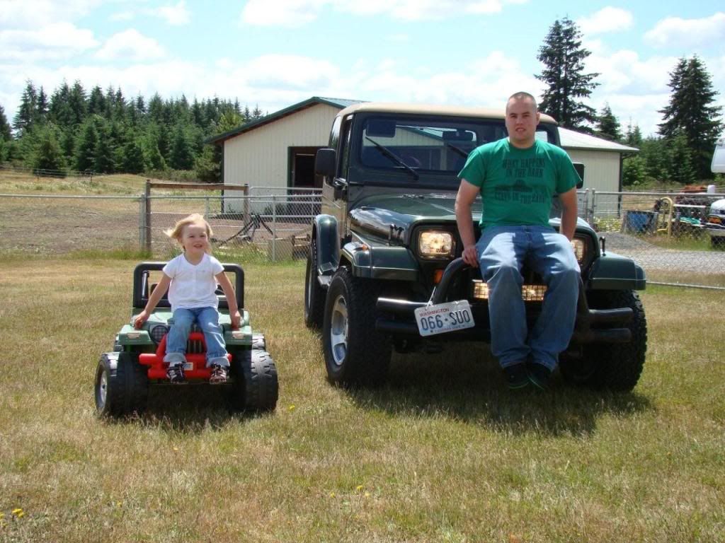 My YJ, my daughters TJ and a request for wire harness - JeepForum.com