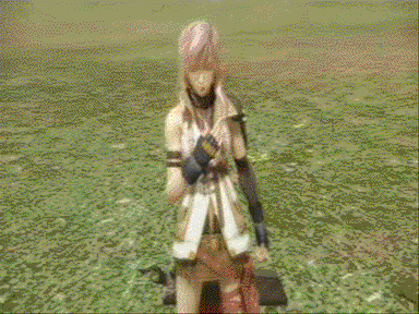 Final Fantasy 13 Lightning photo: lightning summons-odin1.gif