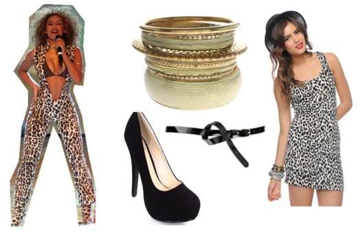 scary spice, spice girls, scary spice fashion, spice girls fashion, leopard print