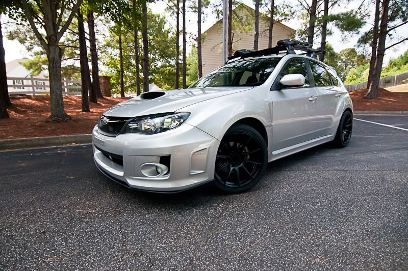 2011 WRX premium in silver with factory installed SPT exhaust Current Mods