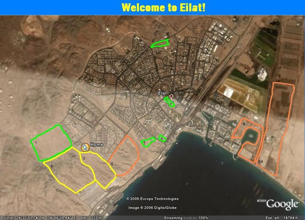 Eilat Map