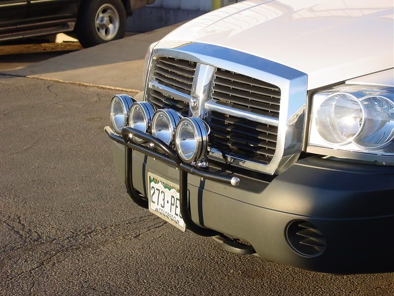 Light bar and lights for 3rd gen dakota