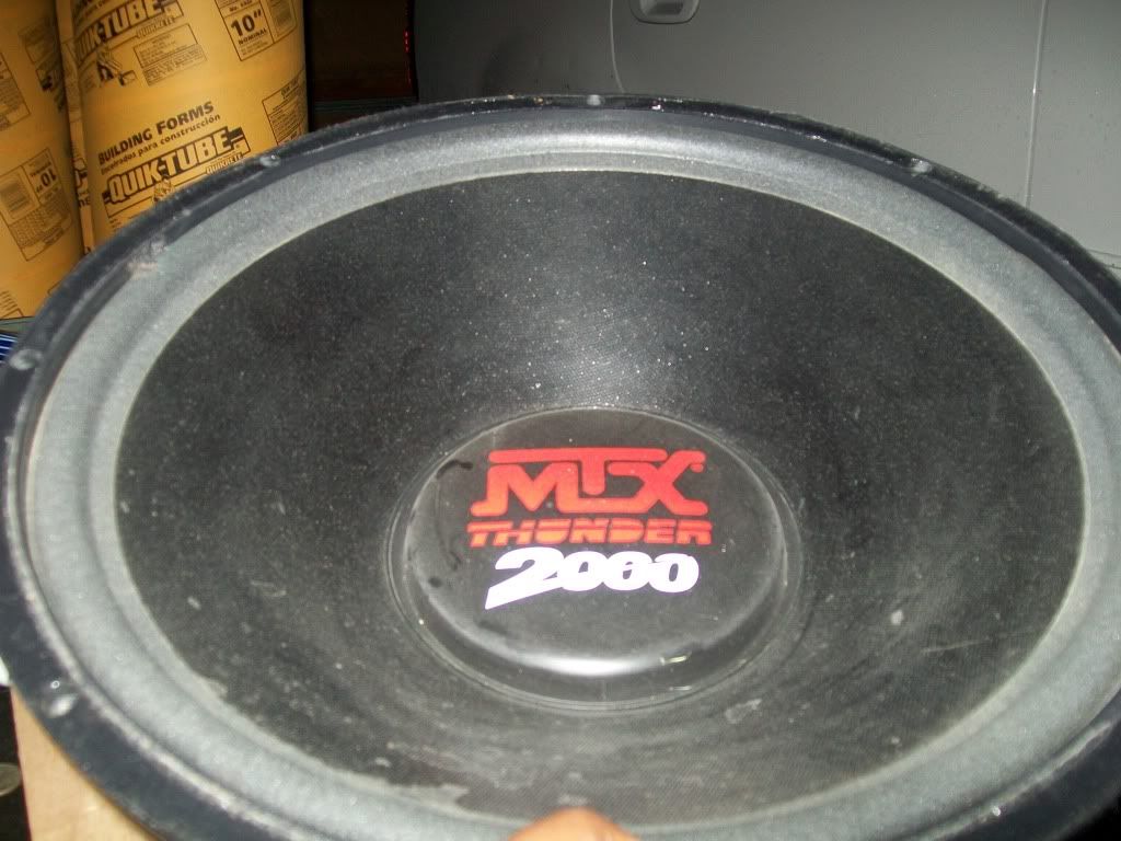 mtx thunder 2000 subwoofer