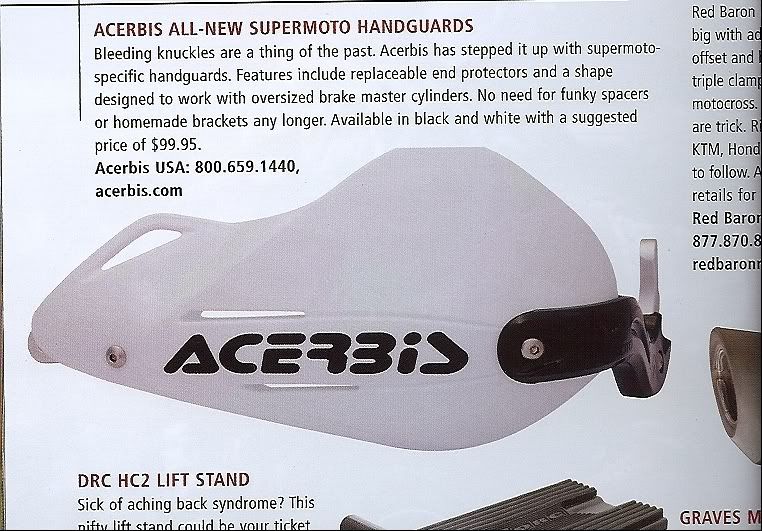 acerbis supermoto handguards