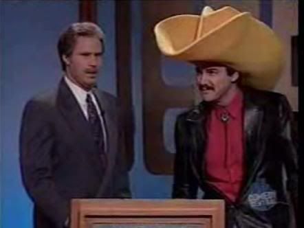 Norm MacDonald's giant hat