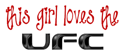 This Girl Loves UFC Pictures, Images and Photos