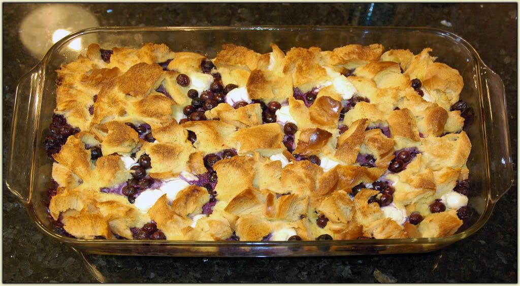 Blueberry French Toast Casserole