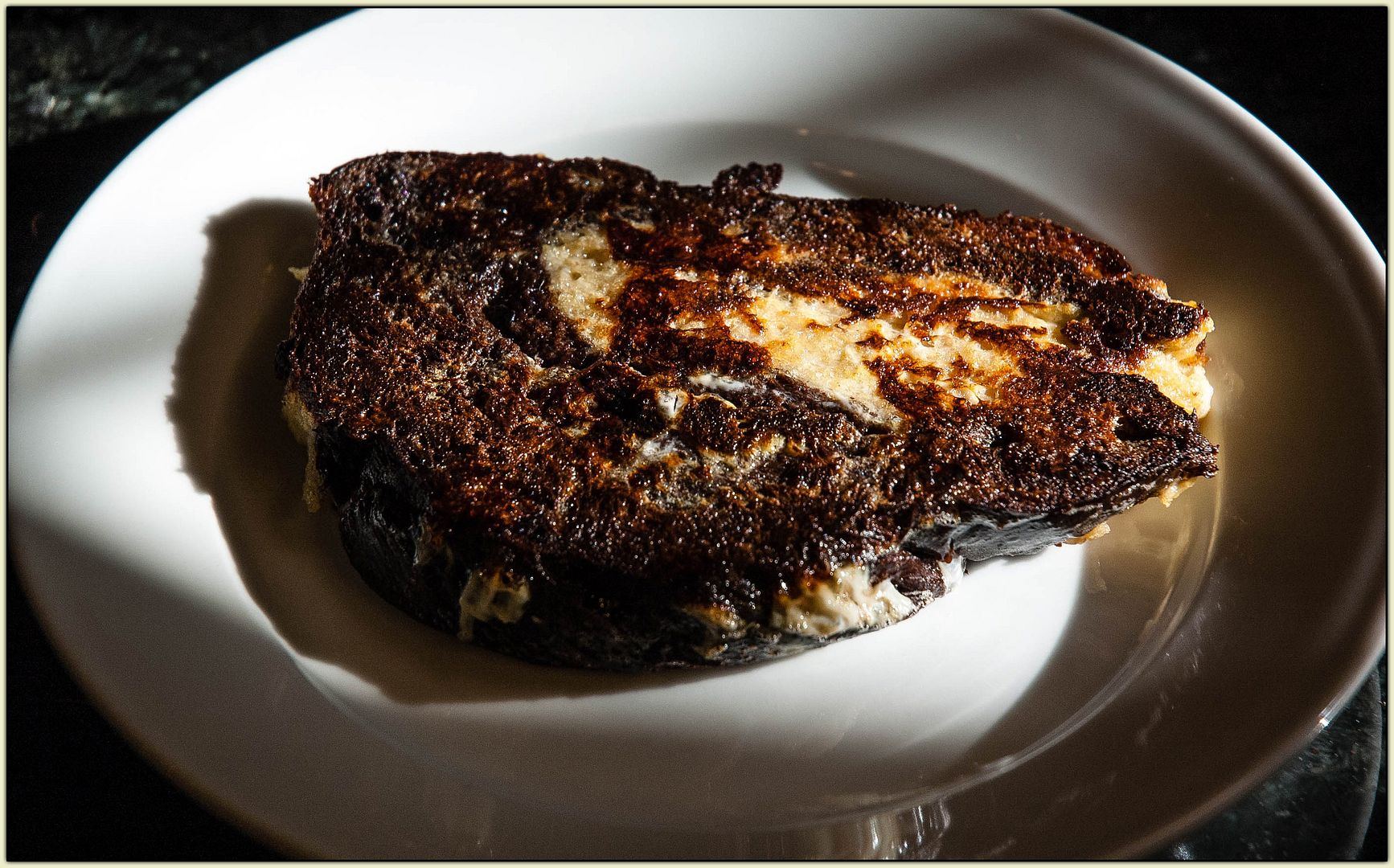 Double Chocolate Chip Challah French Toast