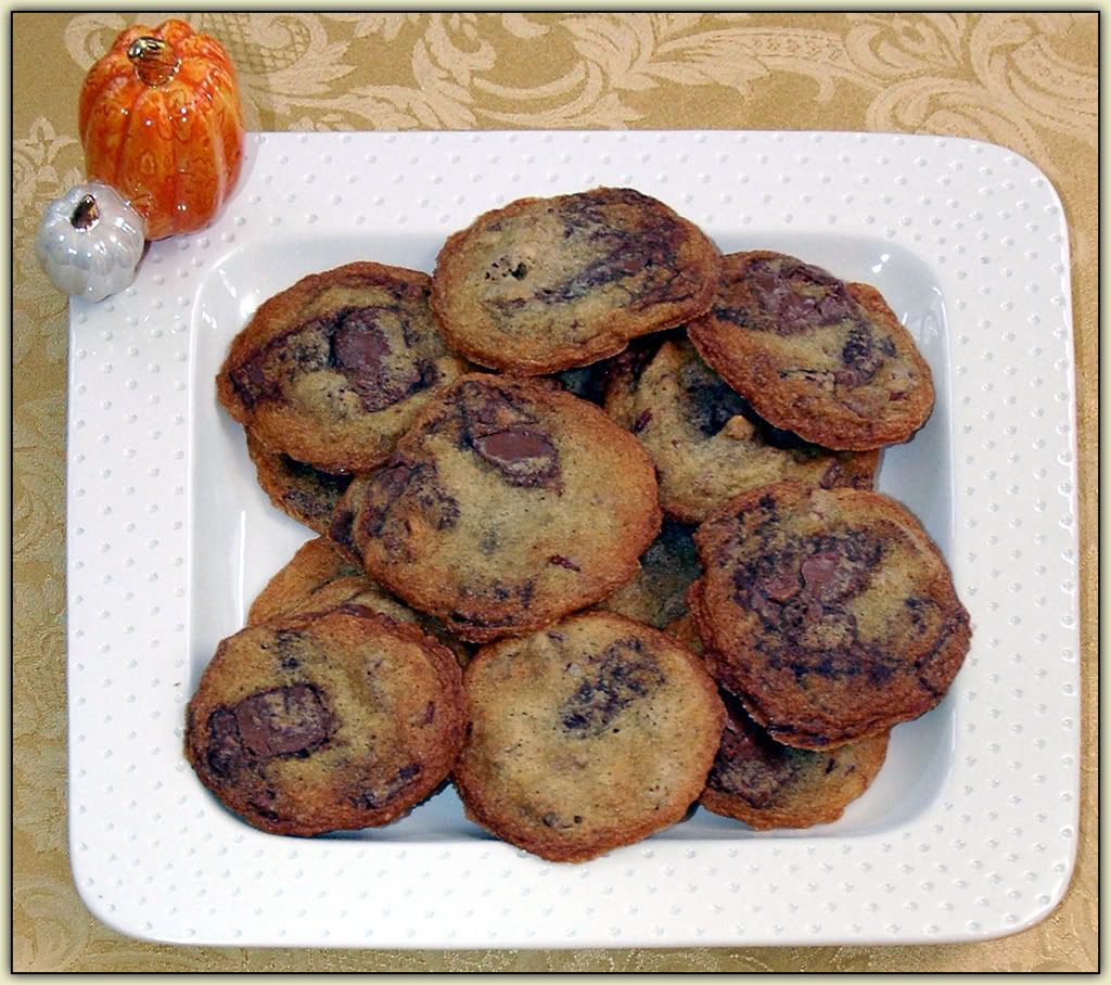 Orange Milk Chocolate Chunk Cookies