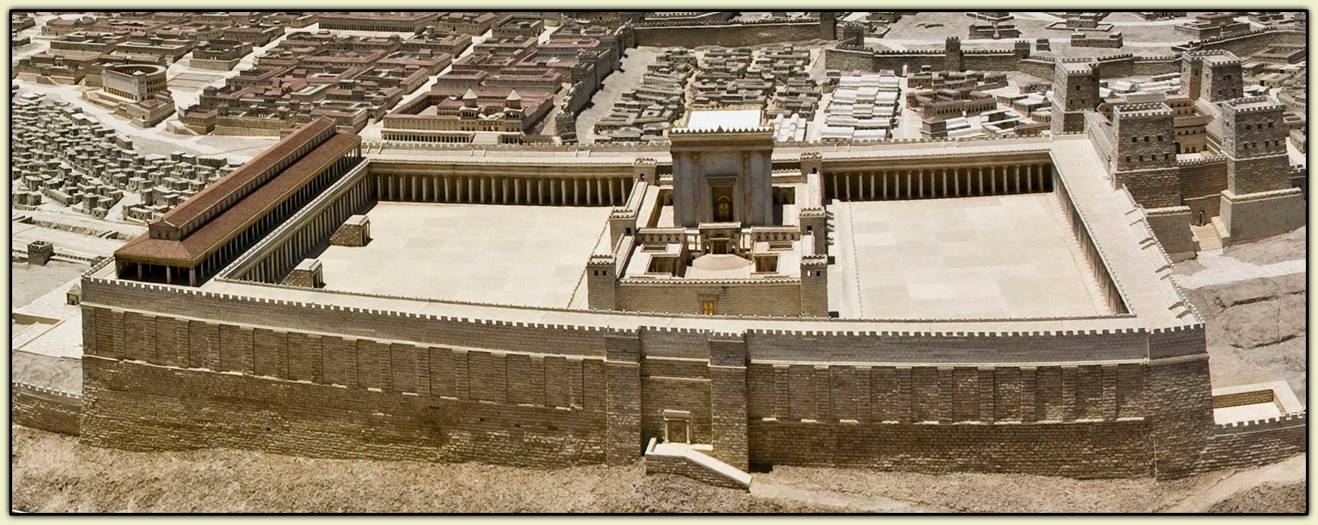 Temple Mount Model