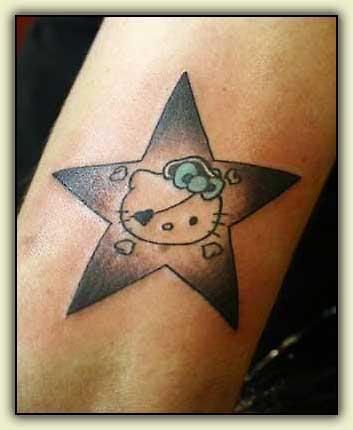 Hello Kitty Pirate Tattoo