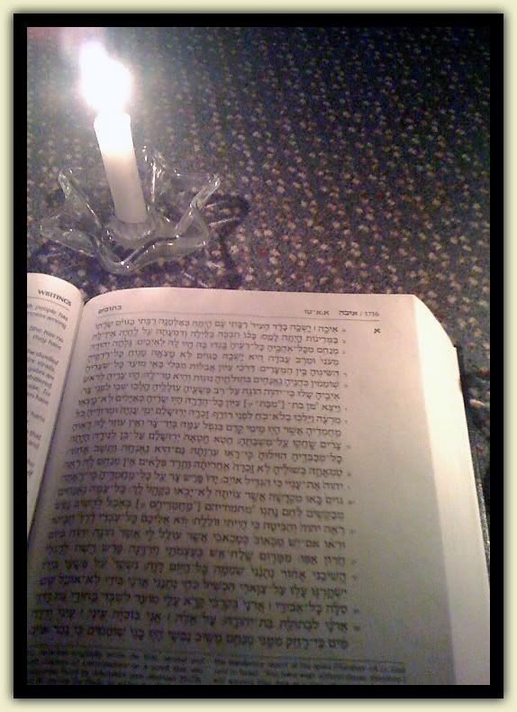 Lamentations by Candlelight