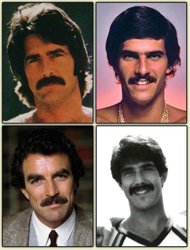 Great Moustaches of the Seventies
