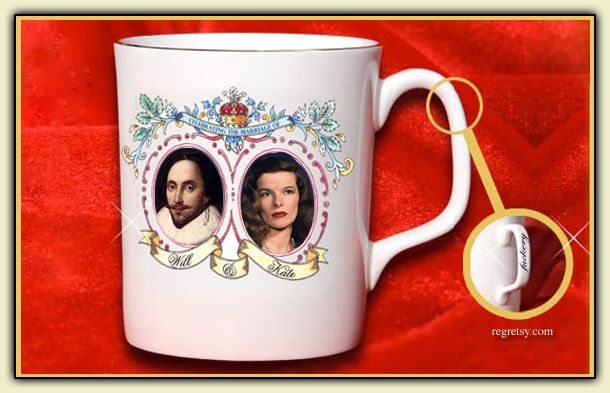 will and kate mug. Souvenir Will and Kate coffee