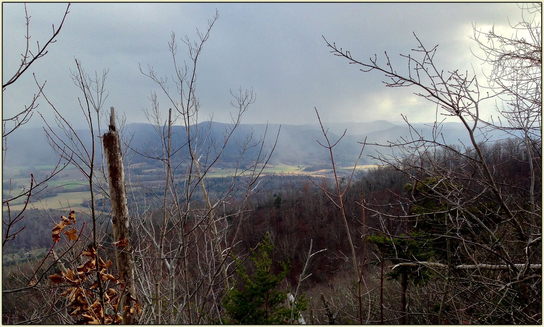 Flurries to the East