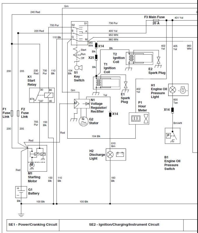 John Deere L111 Electrical Diagram http://www.lawnsite.com/showthread 