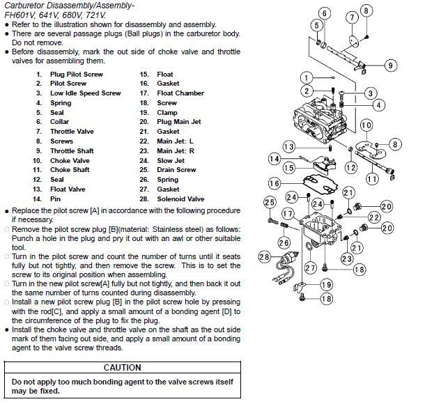 Kawasaki engine (fh601v) troubleshooting | Page 2 | LawnSite™ is the