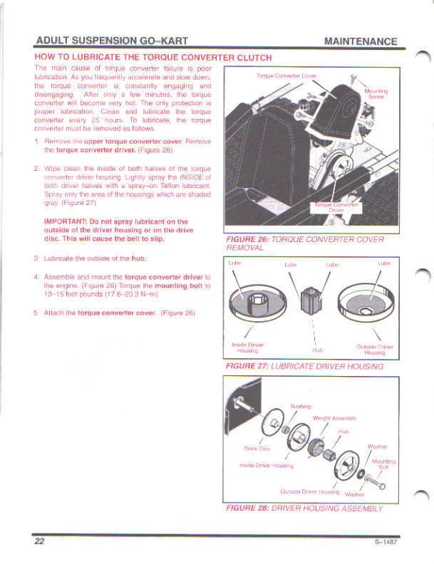 Murray explorer go kart owners manual