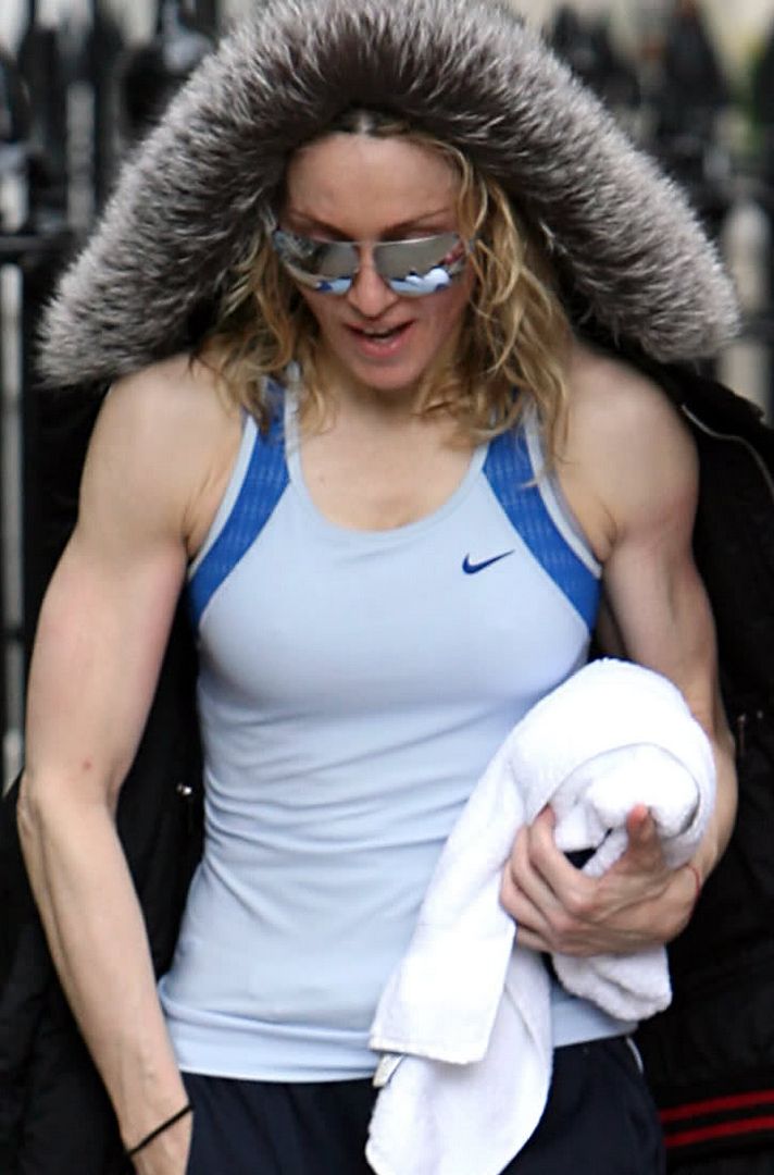 Madonna Arm Muscles