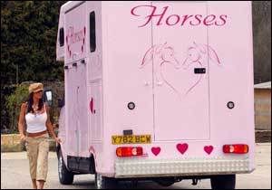 Pink Horsebox