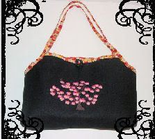 Cajun Cherry Blossom Slouch Bag
