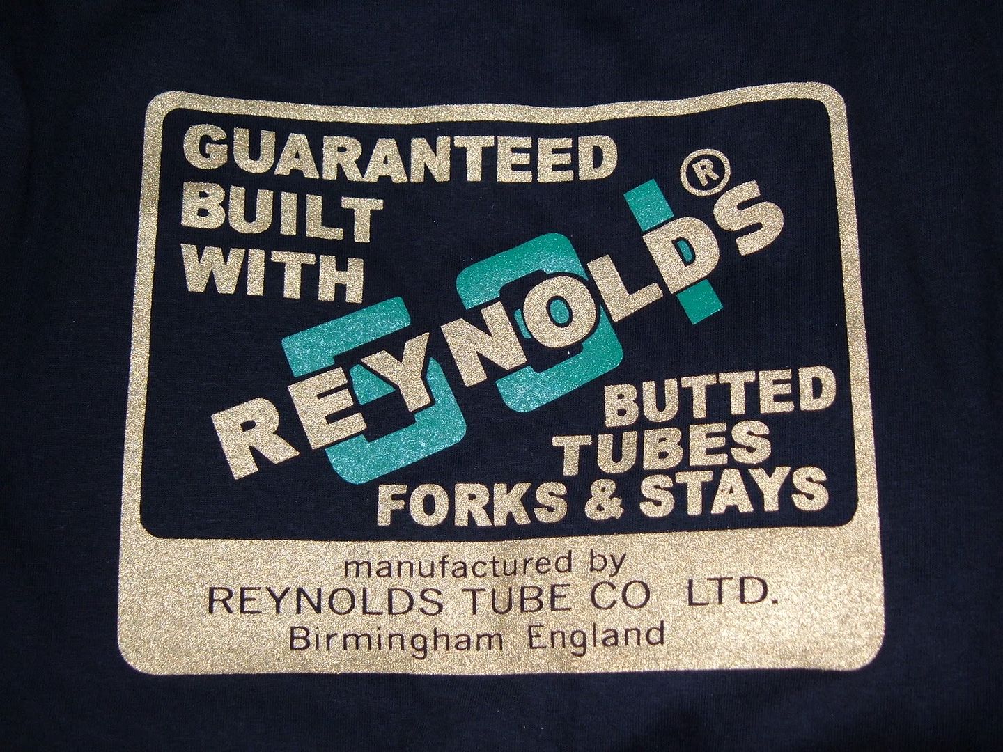 reynolds 531 t shirt