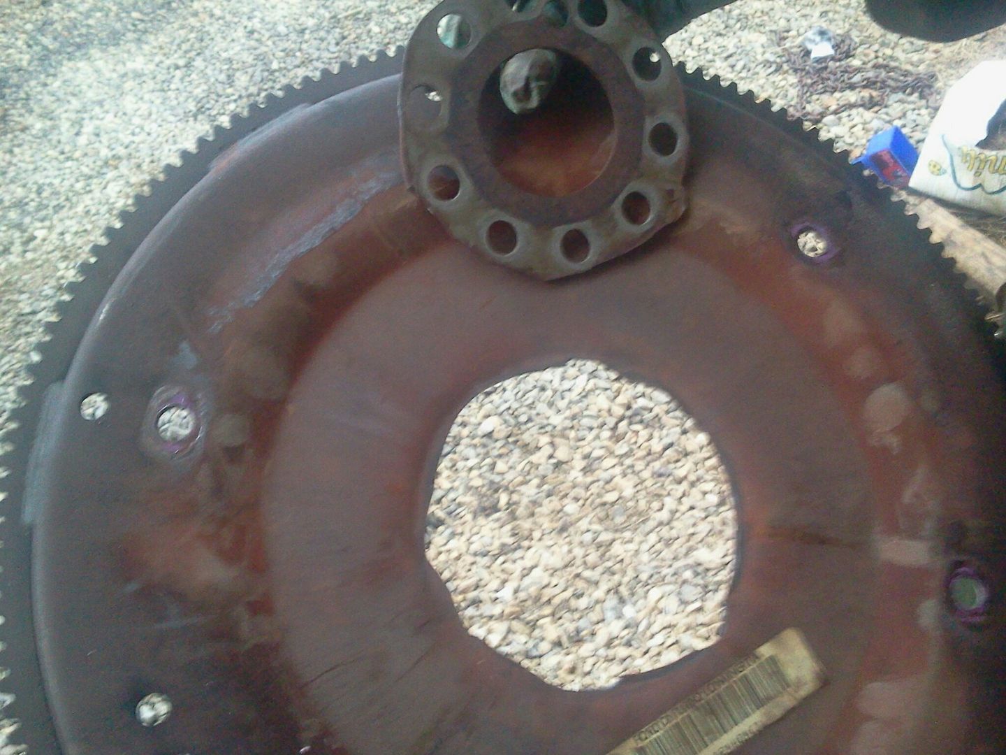 Cracked flexplate = Good luck/Bad luck... Ford Truck Enthusiasts Forums