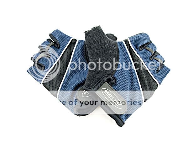 Item Half Finger Bicycle Gloves (DARK BLUE)