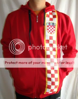 Croatia Hrvatska sweater sweatshirt embroidered  