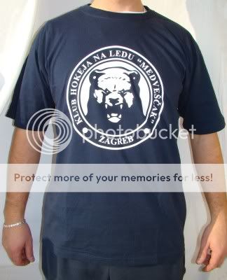 Medveščak Medvescak Zagreb Croatia t shirt ice hockey  