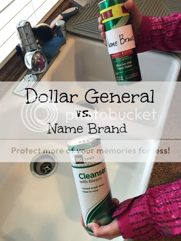 Dollar General versus Name Brand Products · The Typical Mom