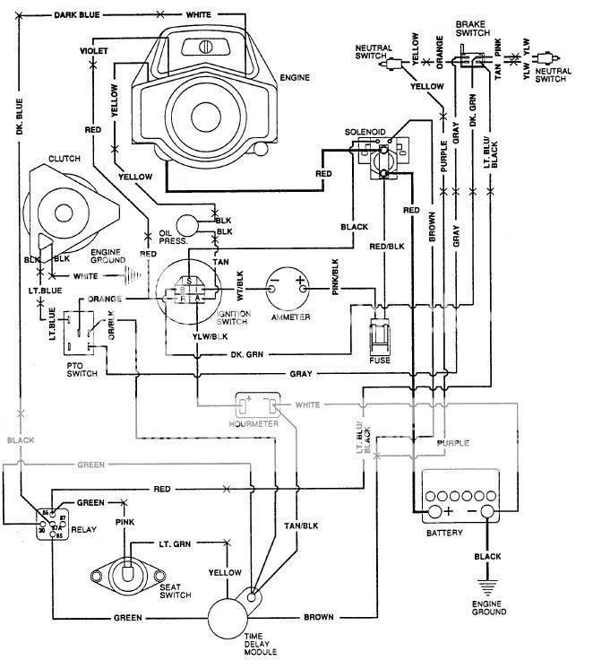 Gravely Promaster 20H Blown Fuse | LawnSite gravely ignition switch wiring diagram 