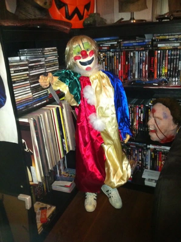 michael myers clown doll