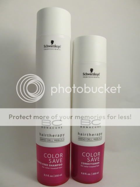 SCHWARZKOPF BONACURE COLOR SAVE SHAMPOO CONDITIONER DUO  